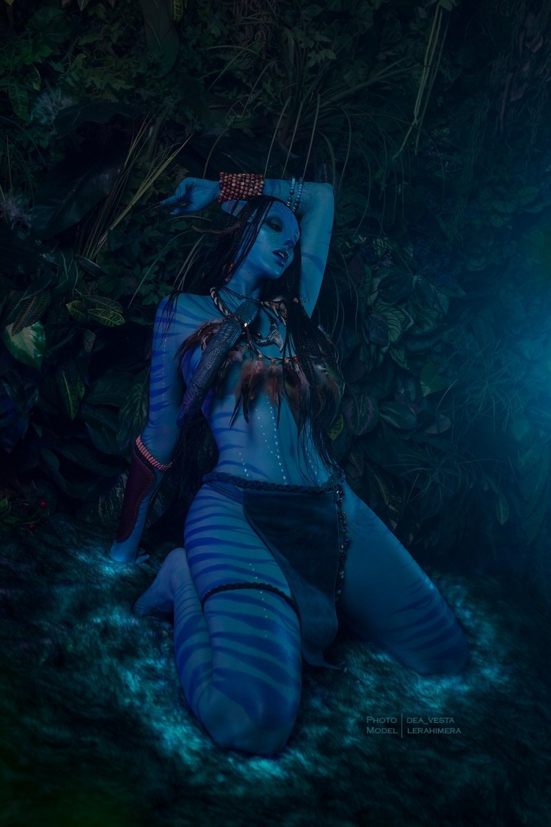 Avatar - Neytiri te Tskaha Moatite (Neytiri) (Navi Princess of the Omaticaya Clan) Cosplay anime character costume photo