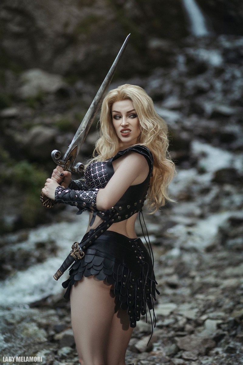 Xena - Warrior Princess - Callisto Cosplay - LadyMelamor1 #02 - delicate portrait