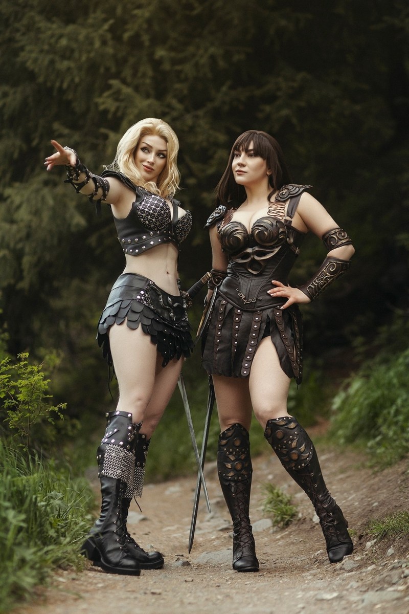 Xena - Warrior Princess - Xena &amp; Callisto Cosplay - LadyMelamor1 #03 - artistic framing
