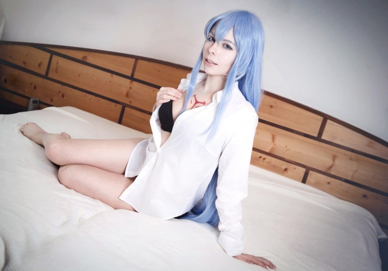 Akame Ga Kill! - Esdeath (Bikini) Cosplay - ThanatosArts #04 - cinematic portrait
