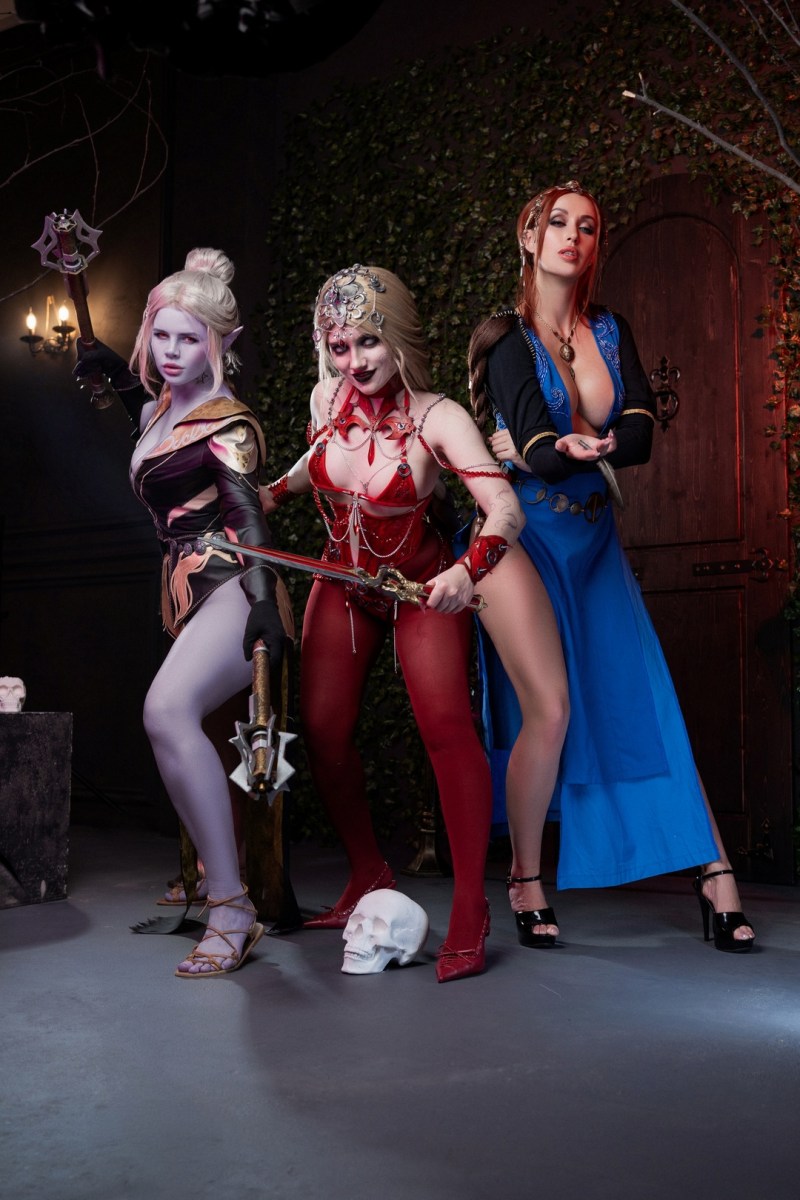 Baldurs Gate 3 - Mizora & Minthara Baenre & Orin the Red Cosplay - Valery Himera #01 - visual exploration Baldurs Gate 3 - Mizora & Minthara Baenre & Orin the Red Cosplay - Valery Himera #01 - visual exploration
