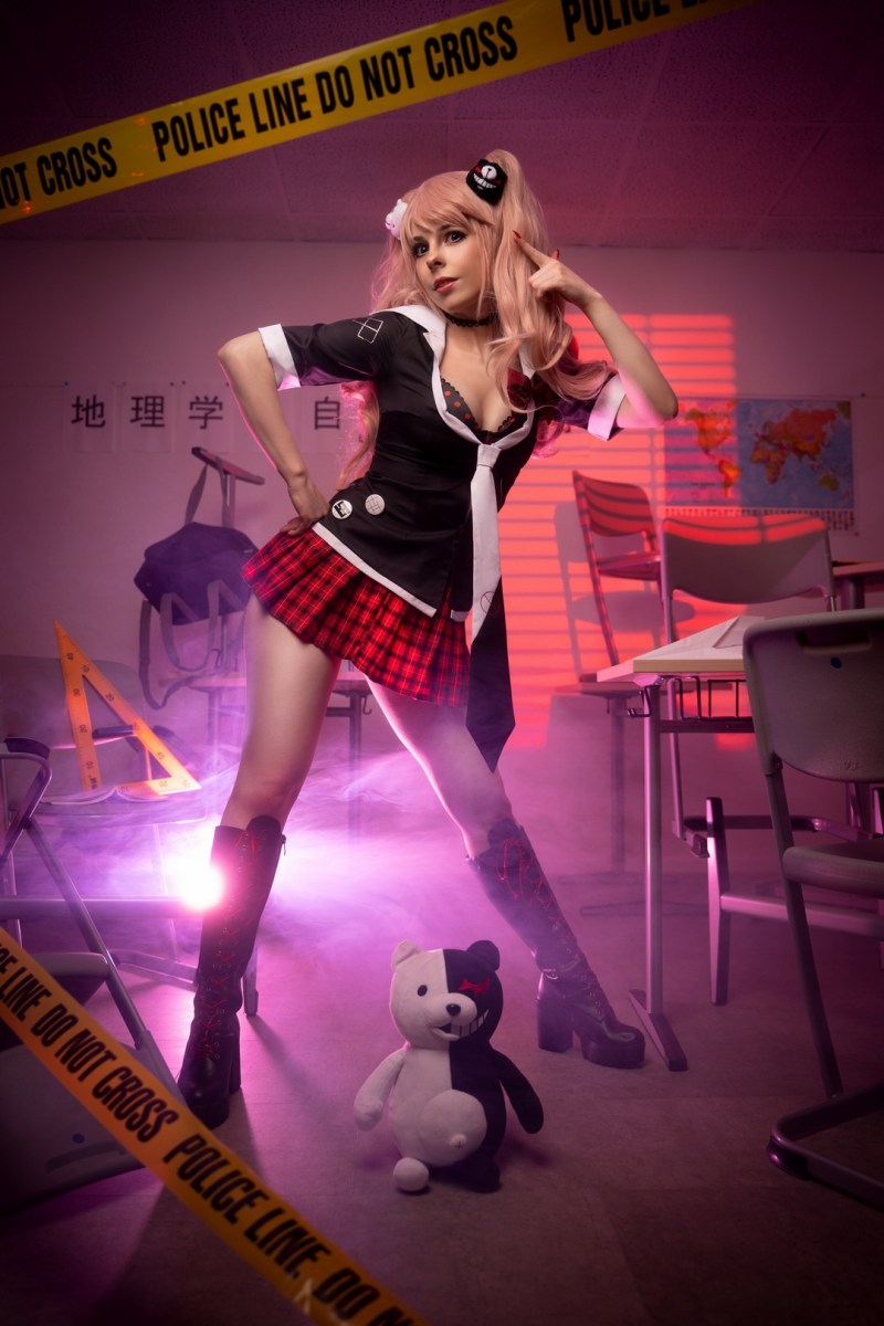 Danganronpa - Junko Enoshima Cosplay - ThanatosArts #02 - delicate character portrait Danganronpa - Junko Enoshima Cosplay - ThanatosArts #02 - delicate character portrait