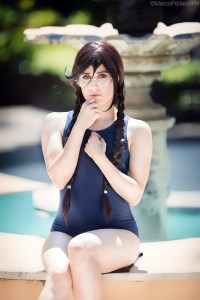 Danganronpa - Trigger Happy Havoc - Toko Fukawa (Genocider Sho) (Swimsuit) Cosplay