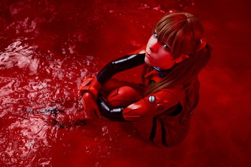 Evangelion - 2.0 You Can (Not) Advance - Asuka Langley Sohryu Cosplay - ThanatosArts #08 - light aesthetic