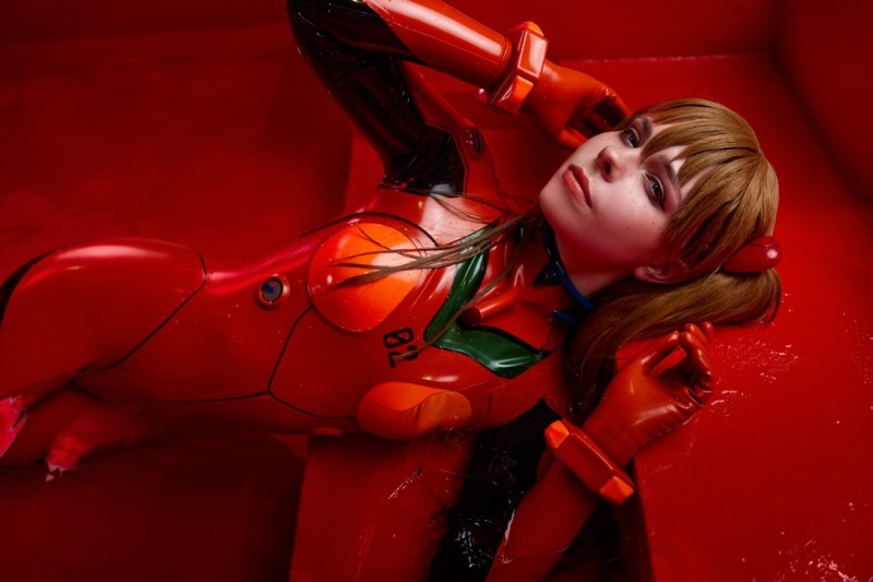 Evangelion - 2.0 You Can (Not) Advance - Asuka Langley Sohryu Cosplay - ThanatosArts #14 - expressive portrait
