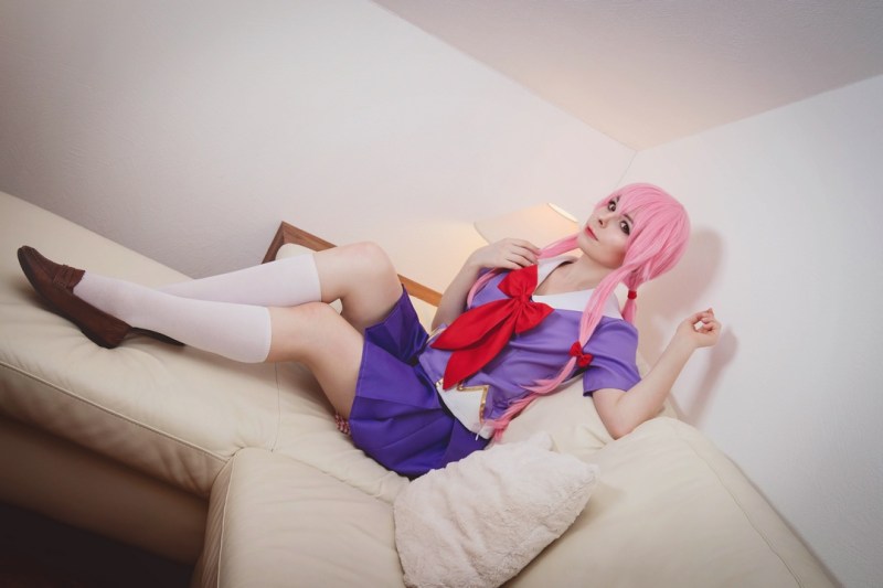 Future Diary - Yuno Gasai (Second) Cosplay - ThanatosArts #02 - full body port.
