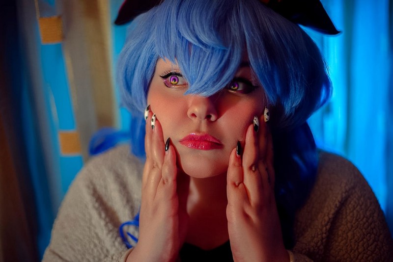 Genshin Impact - Ganyu Cosplay - Daria Lazur #02 - full body portrait Genshin Impact - Ganyu Cosplay - Daria Lazur #02 - full body portrait
