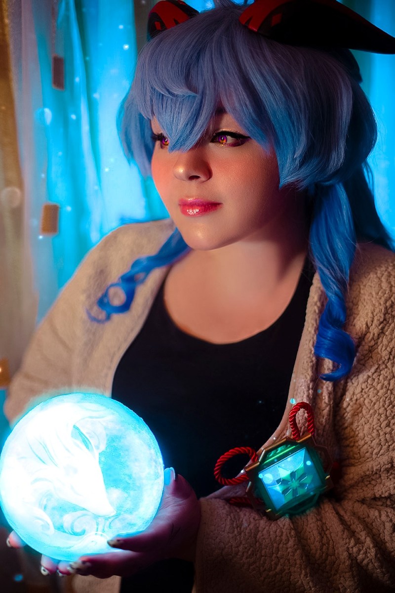 Genshin Impact - Ganyu Cosplay - Daria Lazur #03 - character portrait photography Genshin Impact - Ganyu Cosplay - Daria Lazur #03 - character portrait photography