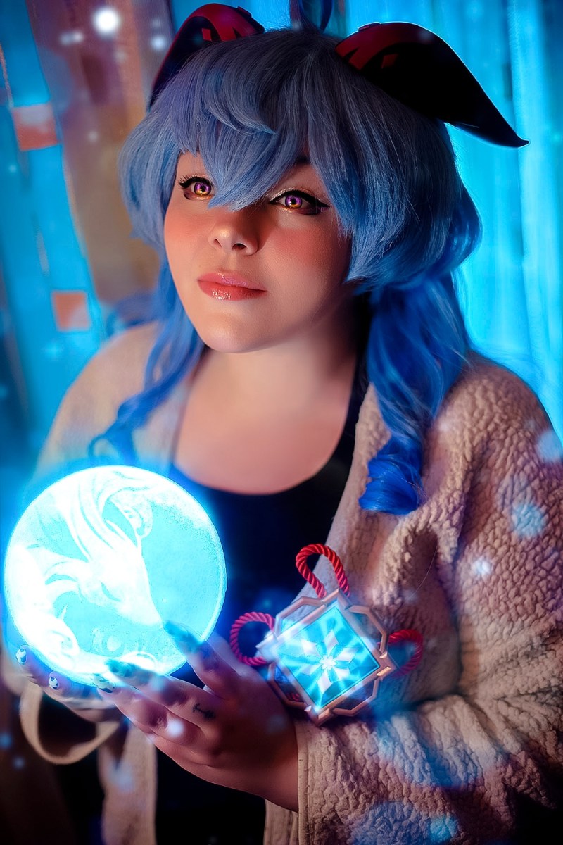 Genshin Impact - Ganyu Cosplay - Daria Lazur #04 - full body character photo Genshin Impact - Ganyu Cosplay - Daria Lazur #04 - full body character photo