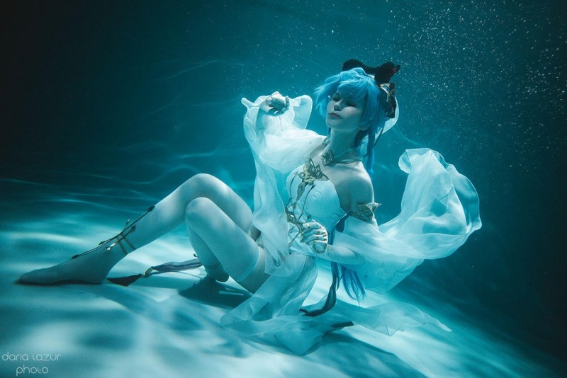 Genshin Impact - Ganyu Cosplay - Daria Lazur #06 - character portrait photography