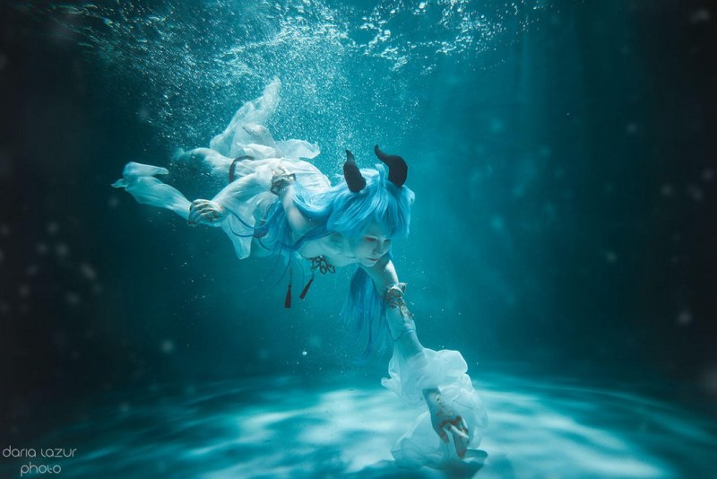 Genshin Impact - Ganyu Cosplay - Daria Lazur #10 - full body character photo
