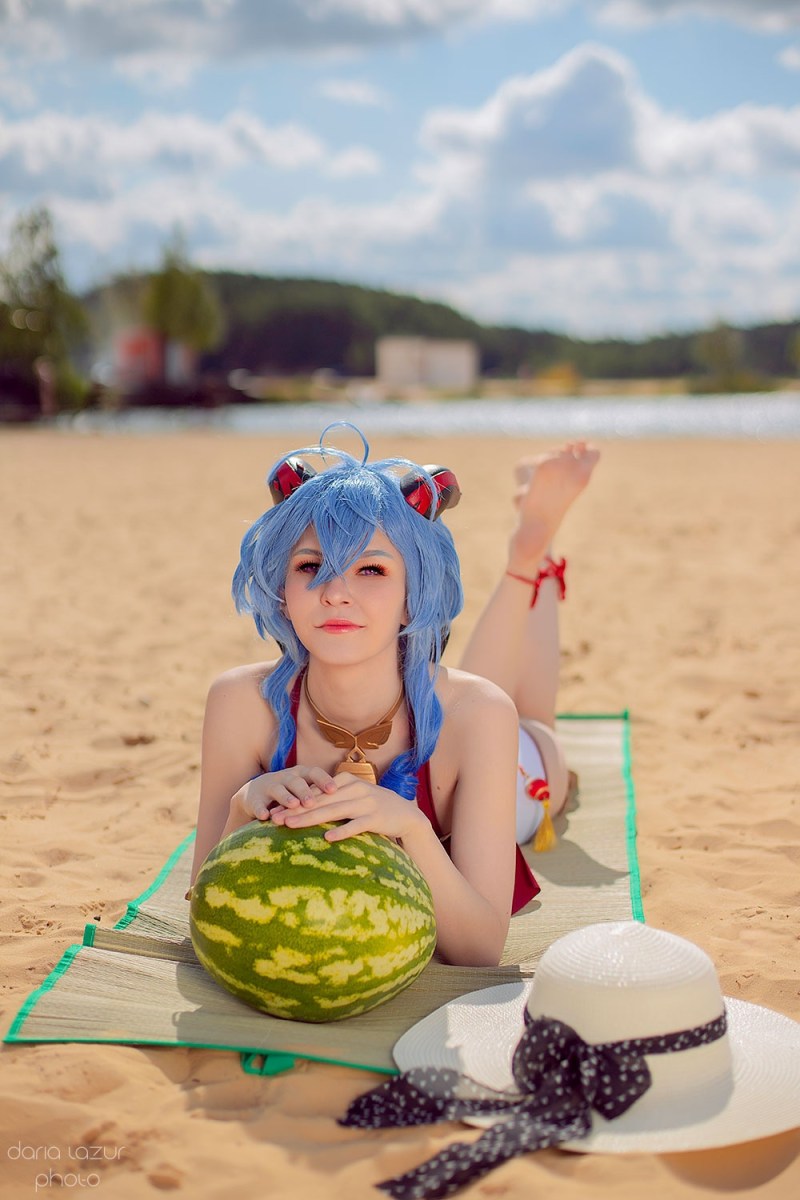 Genshin Impact - Ganyu (Summer) Cosplay - Daria Lazur #08 - artistic design showcase