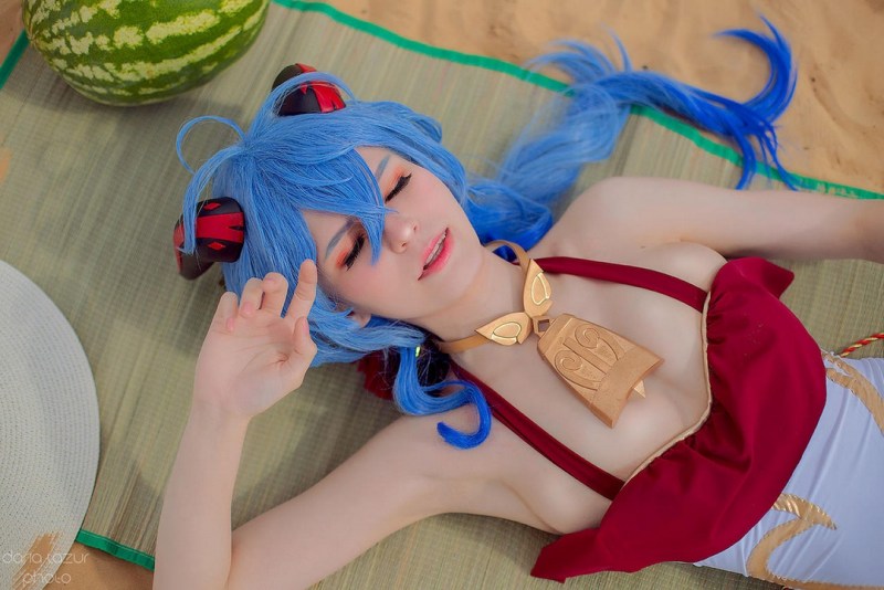 Genshin Impact - Ganyu (Summer) Cosplay - Daria Lazur #09 - premium character study