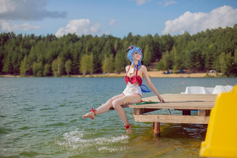 Genshin Impact - Ganyu (Summer) Cosplay - Daria Lazur #13 - artistic design showcase