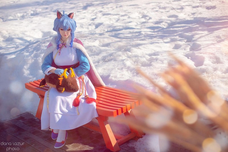 Genshin Impact - Ganyu (Winter) Cosplay - Daria Lazur #05 - professional cosplay study