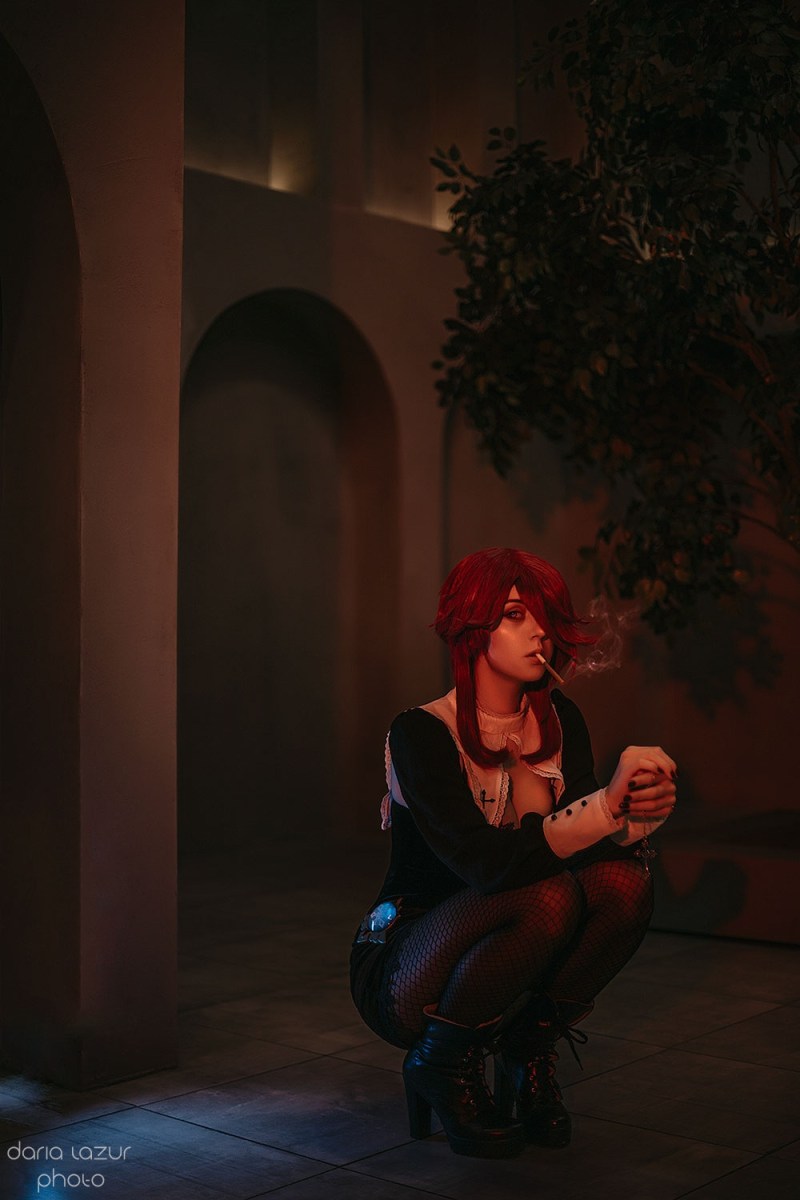 Genshin Impact - Rosaria (Nun) Cosplay - Daria Lazur #02 - detailed character analysis Genshin Impact - Rosaria (Nun) Cosplay - Daria Lazur #02 - detailed character analysis