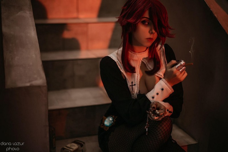 Genshin Impact - Rosaria (Nun) Cosplay - Daria Lazur #11 - professional character photography Genshin Impact - Rosaria (Nun) Cosplay - Daria Lazur #11 - professional character photography