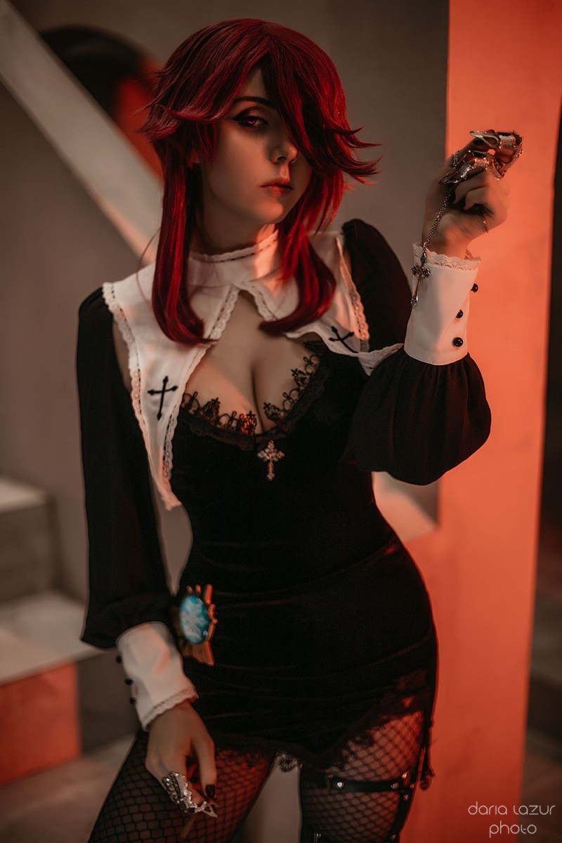 Genshin Impact - Rosaria (Nun) Cosplay - Daria Lazur #12 - focused costume photography Genshin Impact - Rosaria (Nun) Cosplay - Daria Lazur #12 - focused costume photography