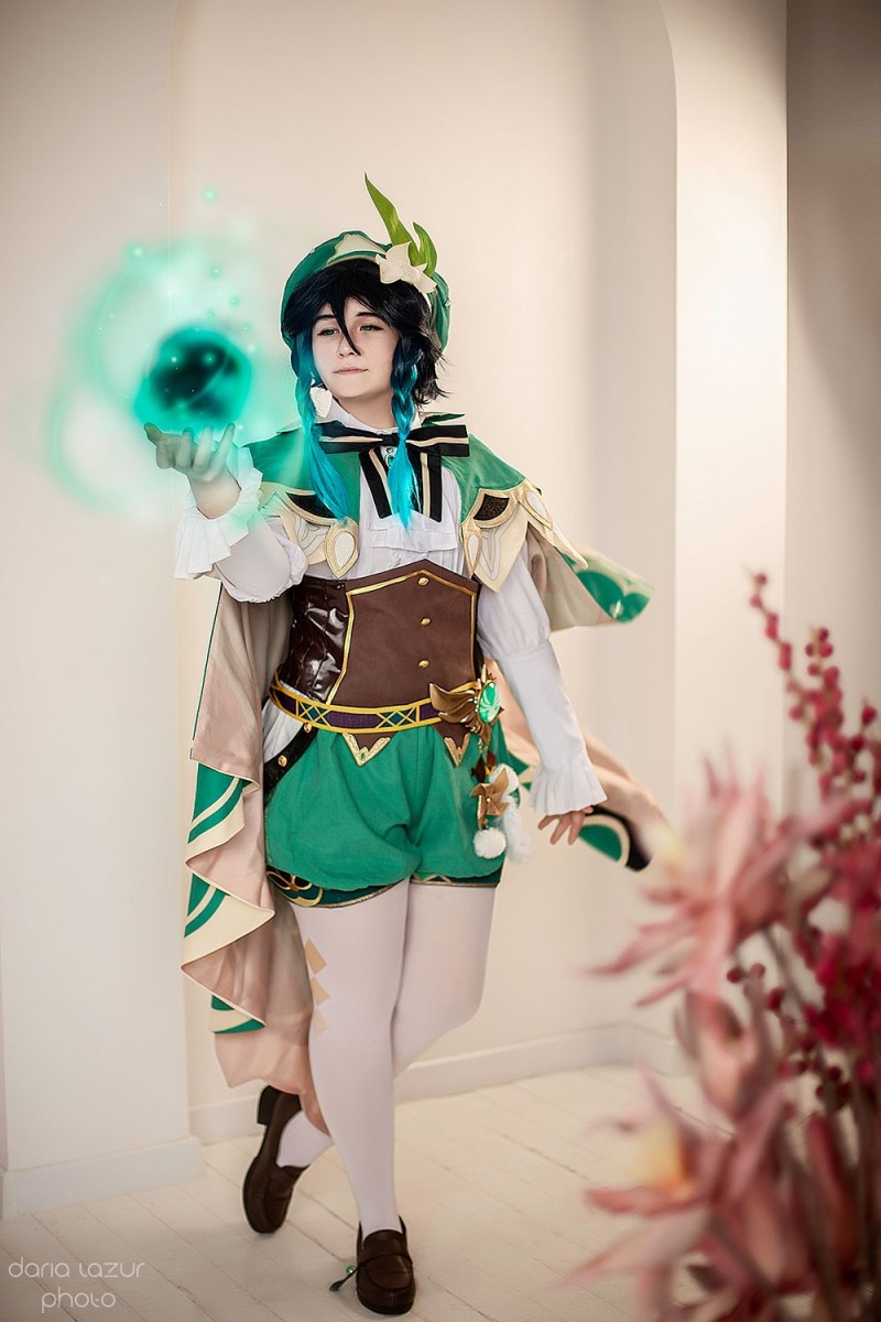 Genshin Impact - Venti Cosplay - Daria Lazur #02 - professional cosplay study Genshin Impact - Venti Cosplay - Daria Lazur #02 - professional cosplay study