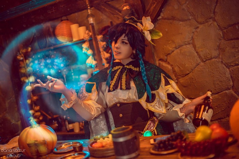 Genshin Impact - Venti Cosplay - Daria Lazur #14 - professional cosplay study Genshin Impact - Venti Cosplay - Daria Lazur #14 - professional cosplay study