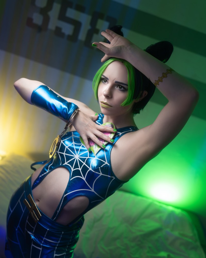 JoJos Bizarre Adventure - Jolyne Cujoh (JoJo) Cosplay - ThanatosArts #09 - inspired capture JoJos Bizarre Adventure - Jolyne Cujoh (JoJo) Cosplay - ThanatosArts #09 - inspired capture