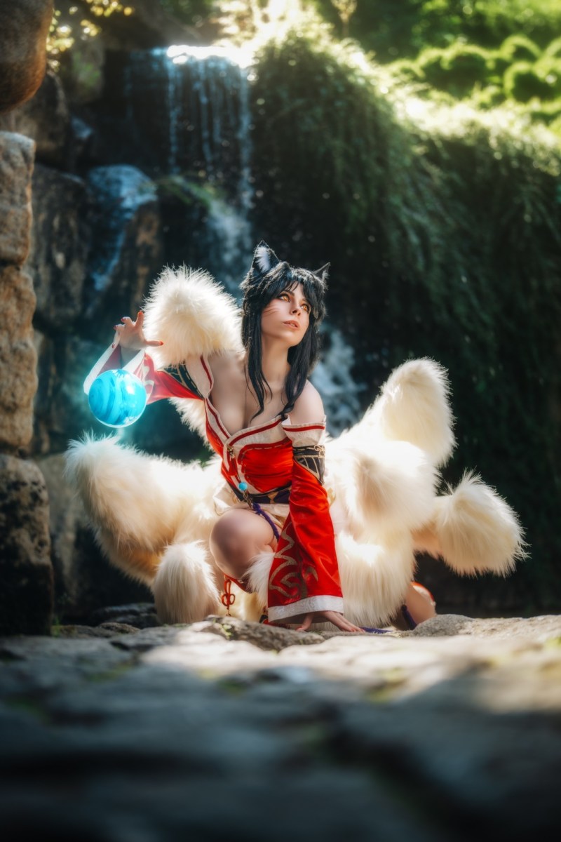 League of Legends - Ahri Cosplay - ThanatosArts #04 - expressive character portrait