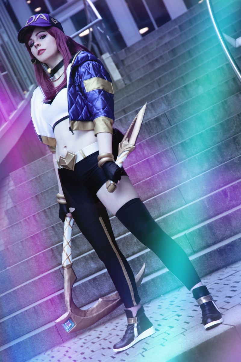 League of Legends - Akali (Akali Jhomen Tethi) Cosplay - ThanatosArts #04 - costume portrait