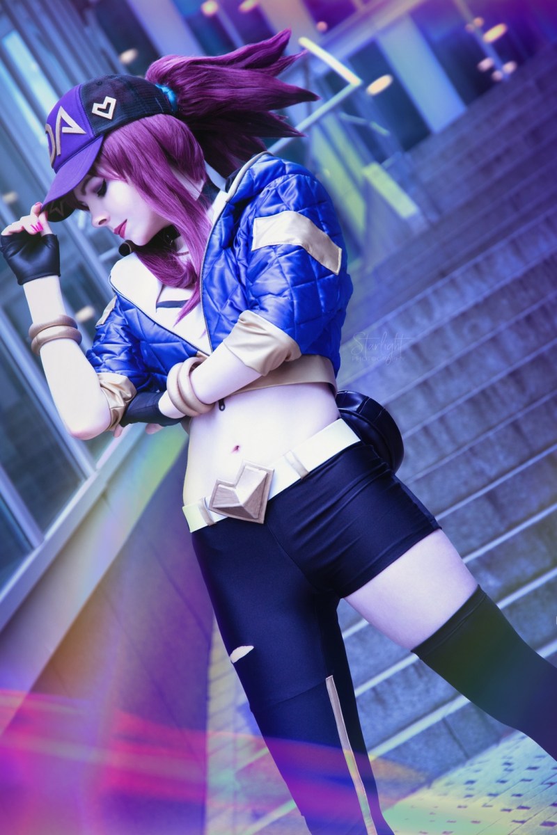 League of Legends - Akali (Akali Jhomen Tethi) Cosplay - ThanatosArts #05 - full length port.