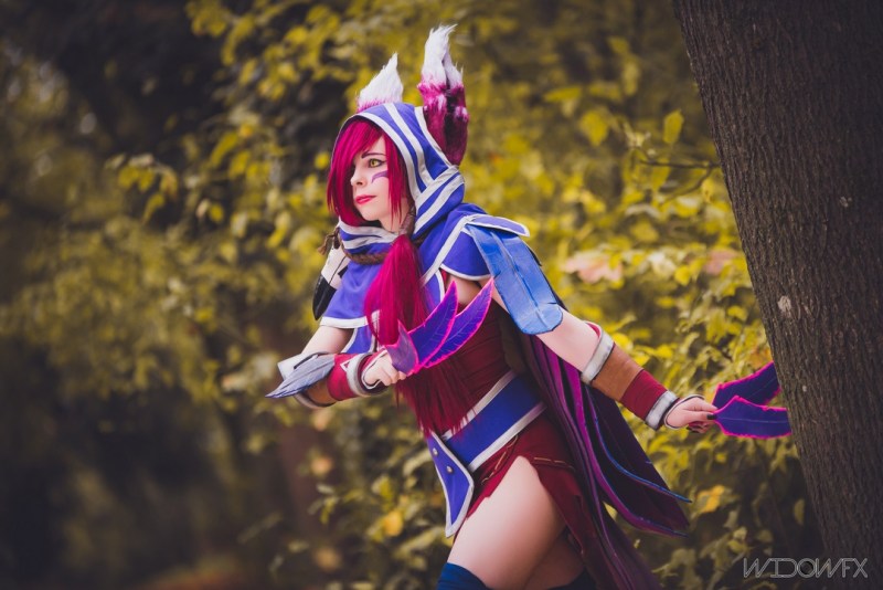 League of Legends - Xayah (The Rebel) (Star Guardian) Cosplay - ThanatosArts #05 - recreation League of Legends - Xayah (The Rebel) (Star Guardian) Cosplay - ThanatosArts #05 - recreation