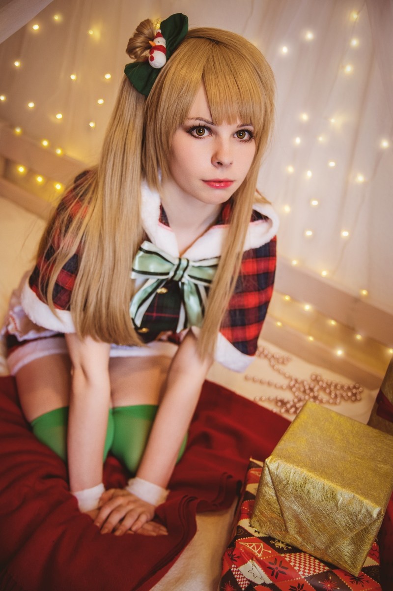Love Live! School Idol Festival - Minami Kotori (Christmas) Cosplay - ThanatosArts #03 - costume portrait