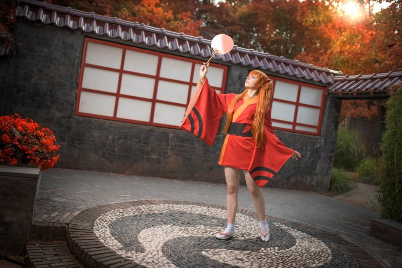 Neon Genesis Evangelion - Asuka Langley Sohryu (Yukata) Cosplay - ThanatosArts #01 - anime costume Neon Genesis Evangelion - Asuka Langley Sohryu (Yukata) Cosplay - ThanatosArts #01 - anime costume