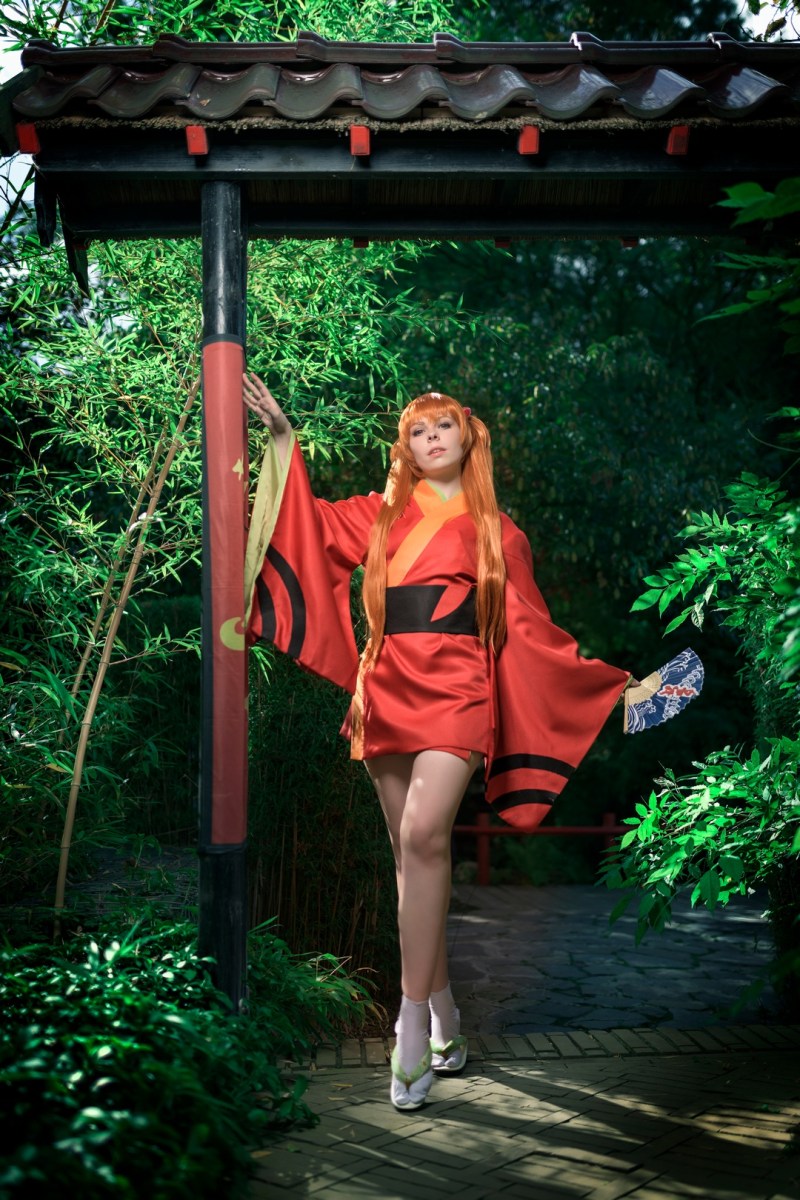 Neon Genesis Evangelion - Asuka Langley Sohryu (Yukata) Cosplay - ThanatosArts #02 - costume portrait Neon Genesis Evangelion - Asuka Langley Sohryu (Yukata) Cosplay - ThanatosArts #02 - costume portrait