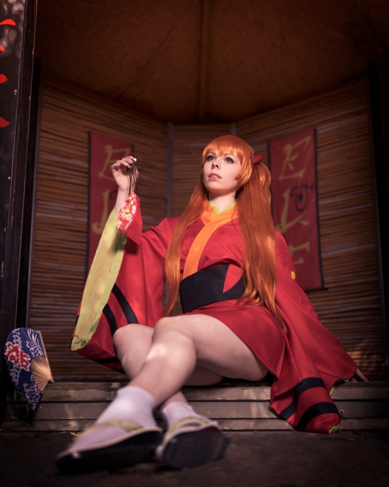 Neon Genesis Evangelion - Asuka Langley Sohryu (Yukata) Cosplay - ThanatosArts #03 - costume show Neon Genesis Evangelion - Asuka Langley Sohryu (Yukata) Cosplay - ThanatosArts #03 - costume show