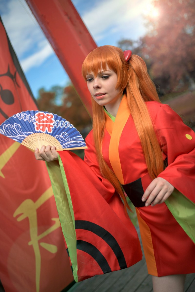 Neon Genesis Evangelion - Asuka Langley Sohryu (Yukata) Cosplay - ThanatosArts #06 - portrait photo Neon Genesis Evangelion - Asuka Langley Sohryu (Yukata) Cosplay - ThanatosArts #06 - portrait photo