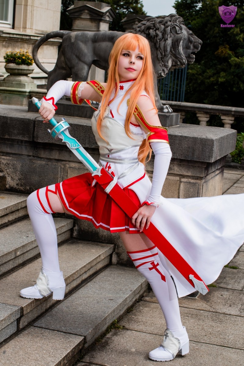Sword Art Online - Yuuki Asuna (Titania) Cosplay - ThanatosArts #02 - full body port.