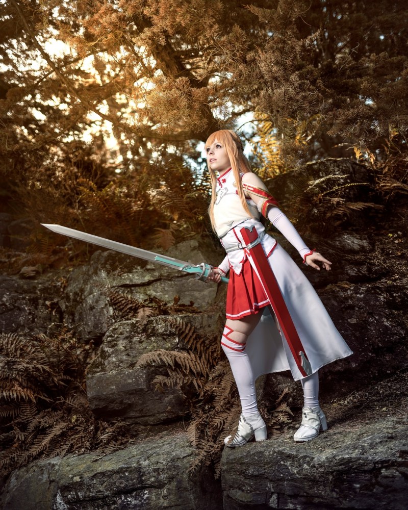 Sword Art Online - Yuuki Asuna (Titania) Cosplay - ThanatosArts #06 - full body port.
