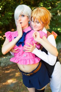 The Seven Deadly Sins - Elizabeth Liones & Meliodas Cosplay