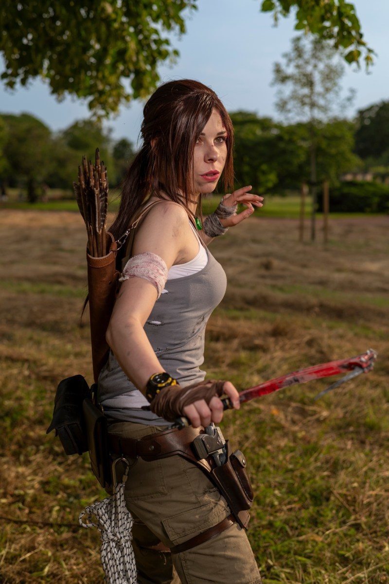 Tomb Raider - Lara Croft Cosplay - ThanatosArts #08 - authentic costume view