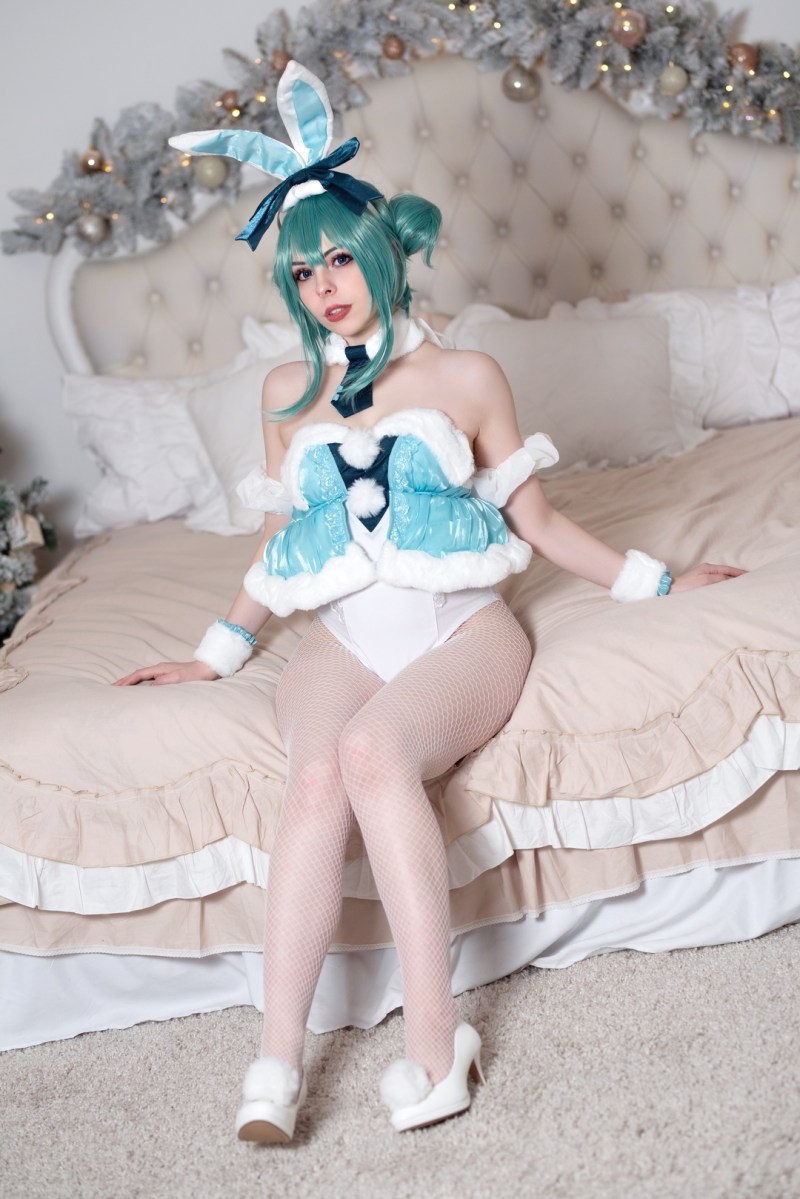 Vocaloid - Hatsune Miku (Christmas) (Easter) (Lingerie) Cosplay - ThanatosArts #03 - seductive vision Vocaloid - Hatsune Miku (Christmas) (Easter) (Lingerie) Cosplay - ThanatosArts #03 - seductive vision