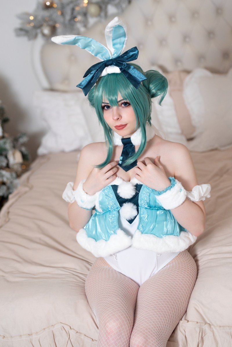 Vocaloid - Hatsune Miku (Christmas) (Easter) (Lingerie) Cosplay - ThanatosArts #04 - erotic study Vocaloid - Hatsune Miku (Christmas) (Easter) (Lingerie) Cosplay - ThanatosArts #04 - erotic study
