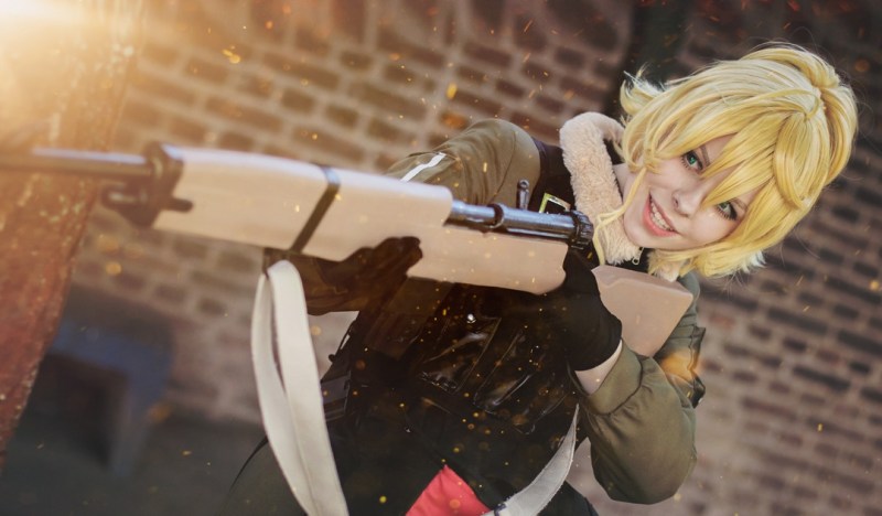 Youjo Senki - Tanya von Degurechaff Cosplay - ThanatosArts #11 - soft focus shot