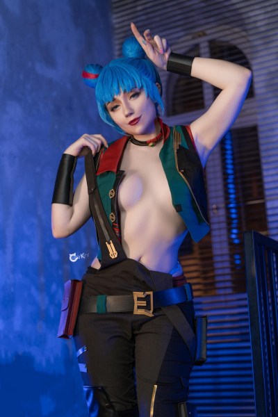 Arcane - Jinx (Powder) (Erotic) Cosplay