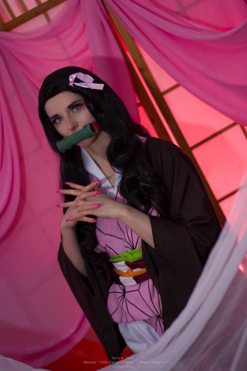 Demon Slayer - Nezuko Kamado (The Chosen Demon) Cosplay - Caryucospre #01 - portrait photo