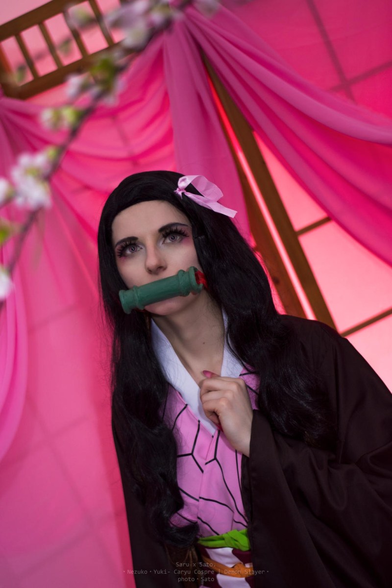 Demon Slayer - Nezuko Kamado (The Chosen Demon) Cosplay - Caryucospre #03 - costume portrait