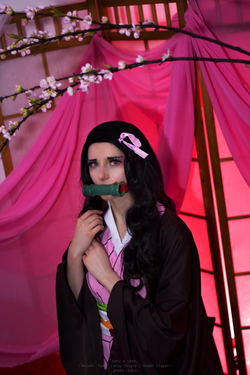 Demon Slayer - Nezuko Kamado (The Chosen Demon) Cosplay - Caryucospre #04 - cosplay study