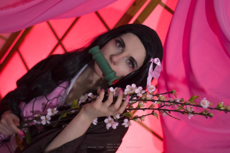 Demon Slayer - Nezuko Kamado (The Chosen Demon) Cosplay - Caryucospre #06 - body photo