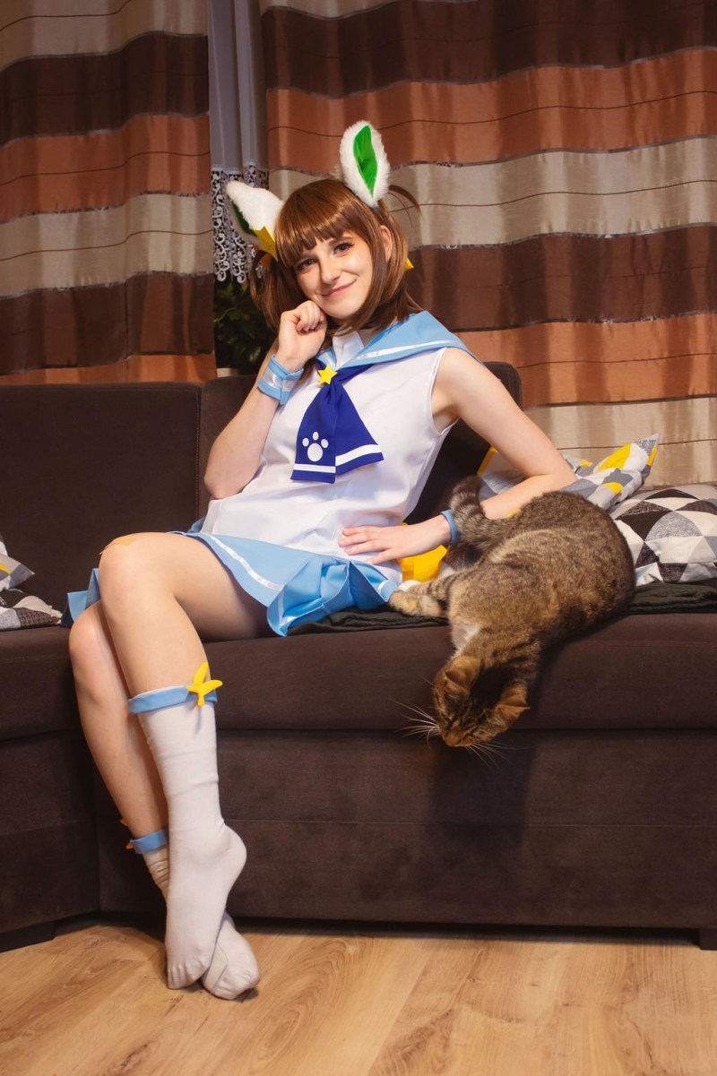 Etotama - Nyaa-tan Cosplay - Caryucospre #02 - full length photo