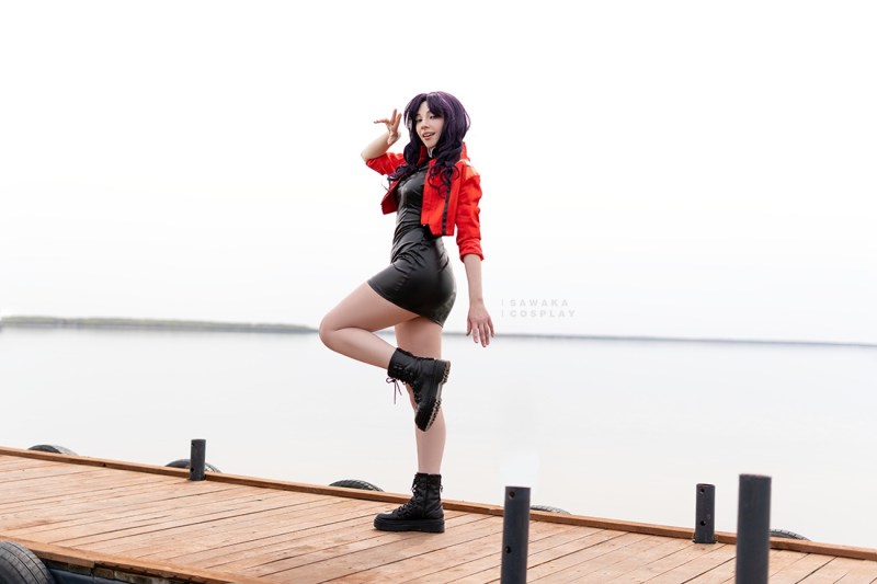 Evangelion - Misato Katsuragi Cosplay - Sawakate #04 - expressive character portrait Evangelion - Misato Katsuragi Cosplay - Sawakate #04 - expressive character portrait