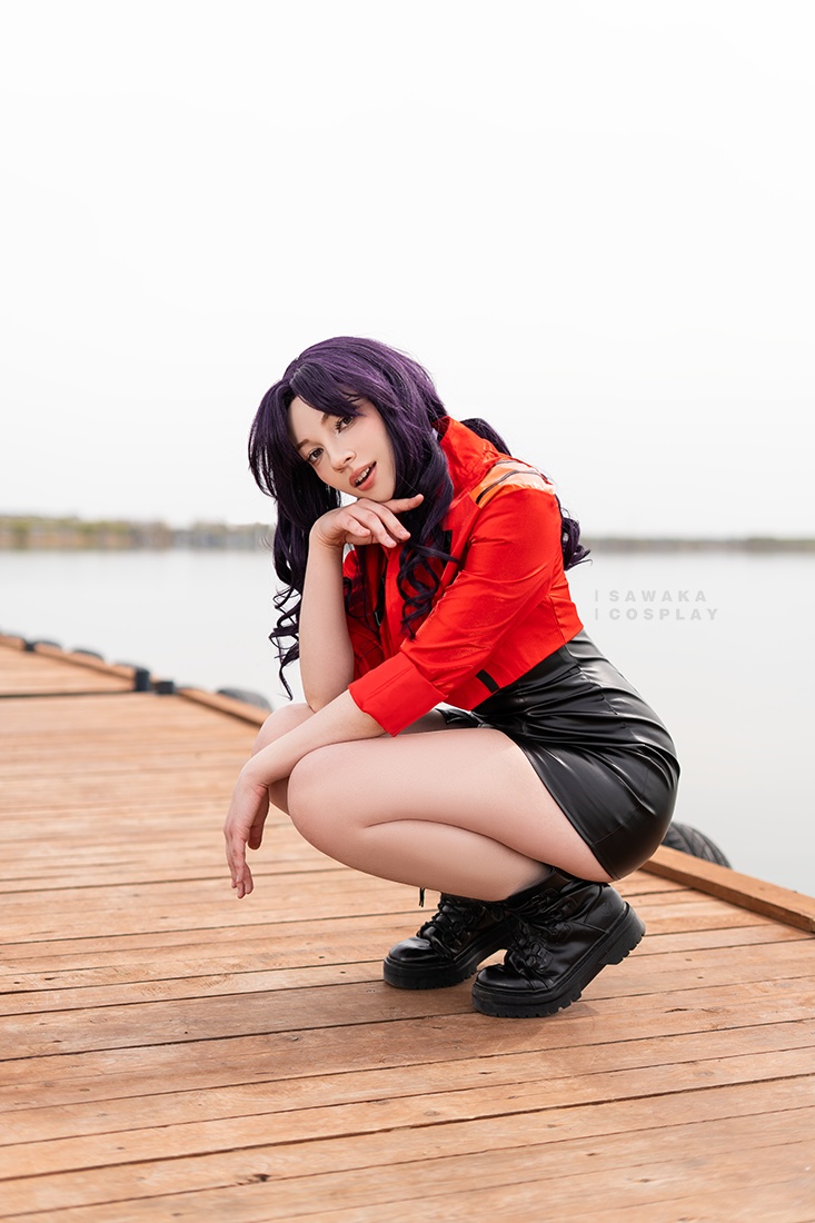Evangelion - Misato Katsuragi Cosplay - Sawakate #05 - authentic costume view Evangelion - Misato Katsuragi Cosplay - Sawakate #05 - authentic costume view