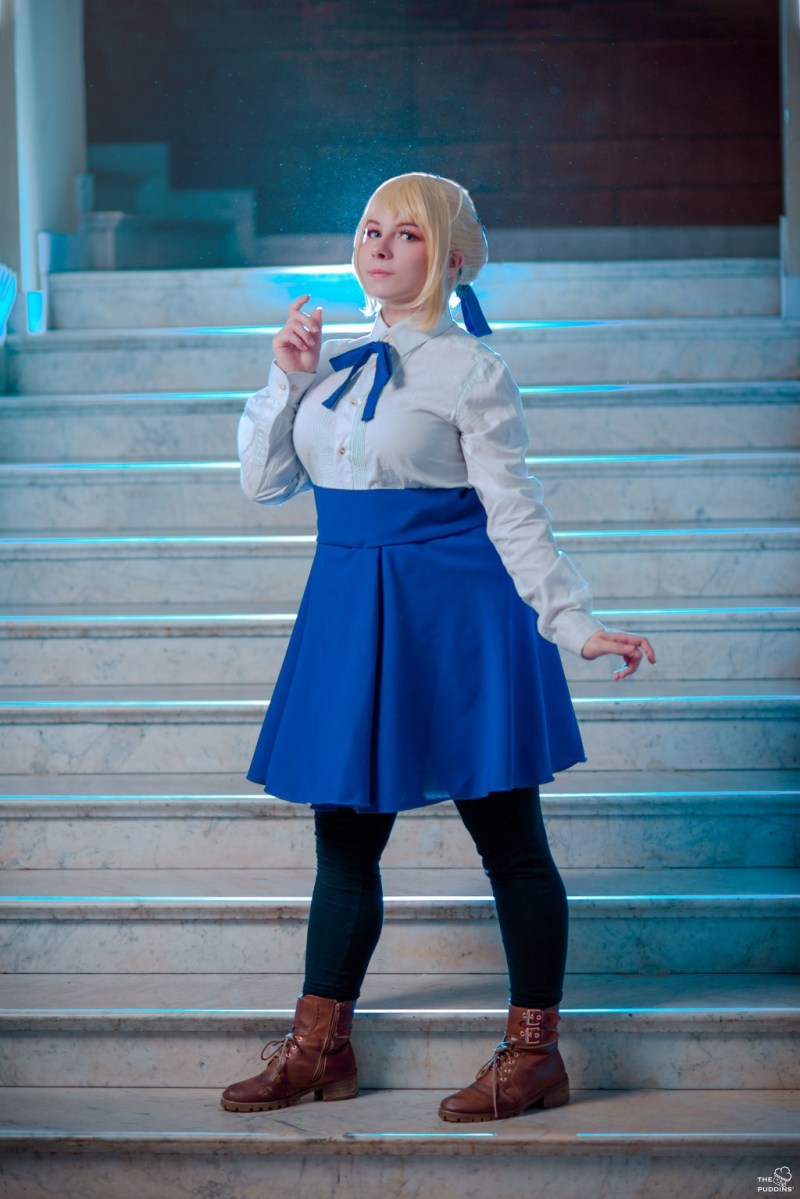 Fate Grand Order - Artoria Pendragon (Saber) Cosplay - Caryucospre #01 - costume show